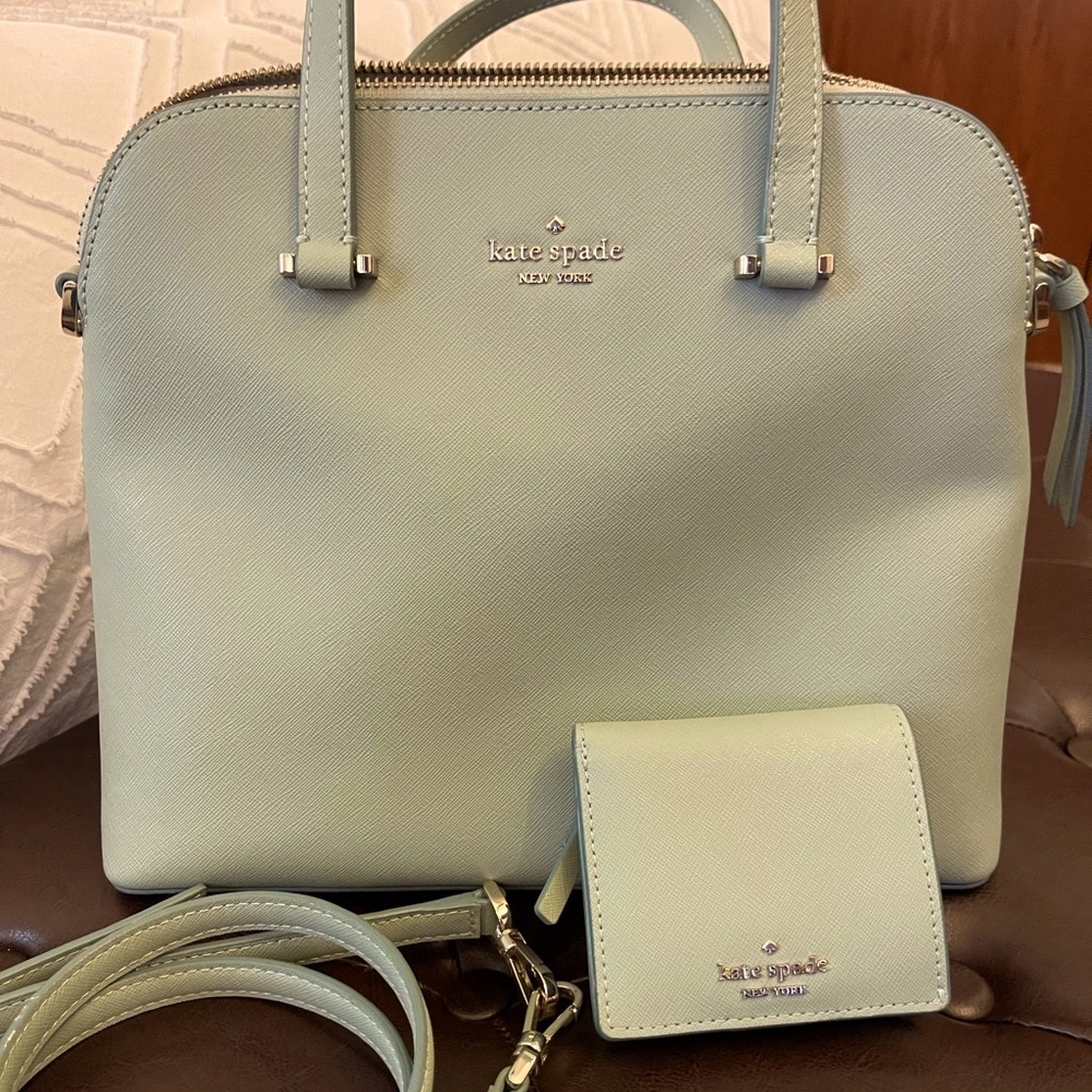 Kate Spade Mint Green Crossbody Bag